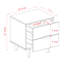 Ulti Solid Wood Bedside Table-779709813
