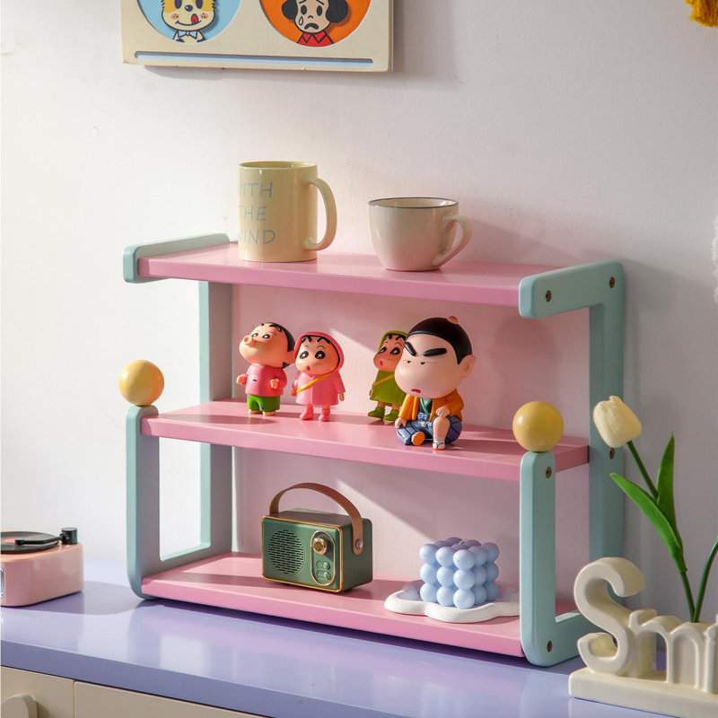 Dopamine Color Creative Storage Cup Frame Skin Feeling Perfume Cup Display Shelf Desktop Finishing Art