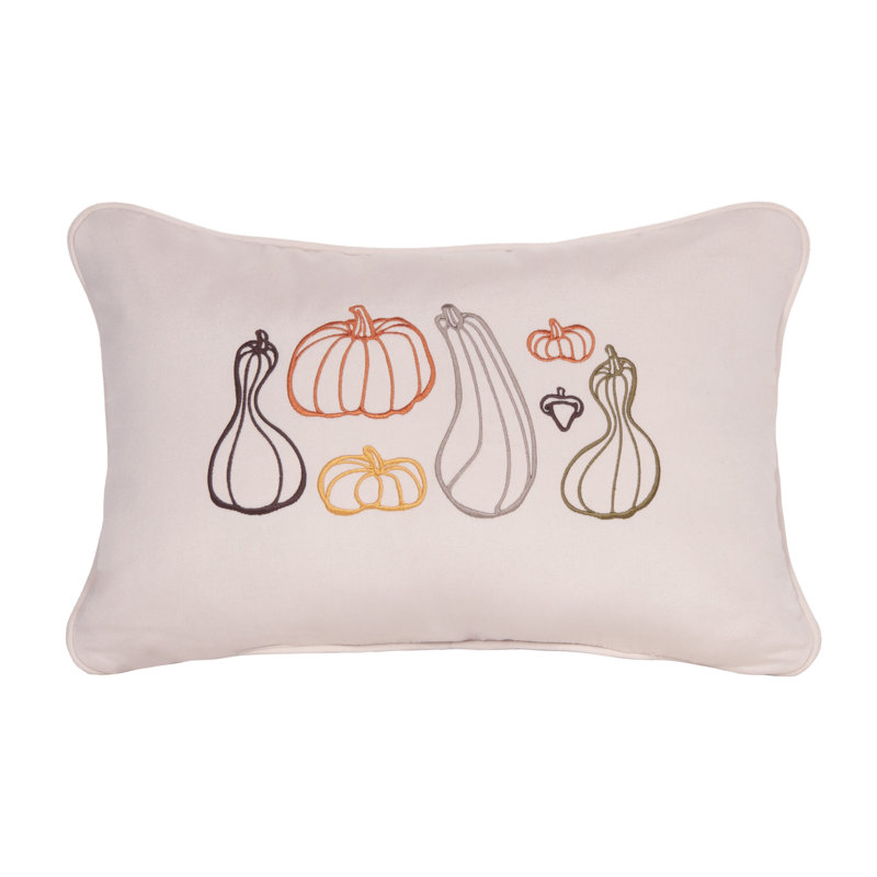 Holiday Pillows Lumbar Indoor/Outdoor Pillow Cover & Insert