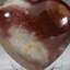Genuine Polished Polychrome Jasper Heart From Madagascar (267 Grams)