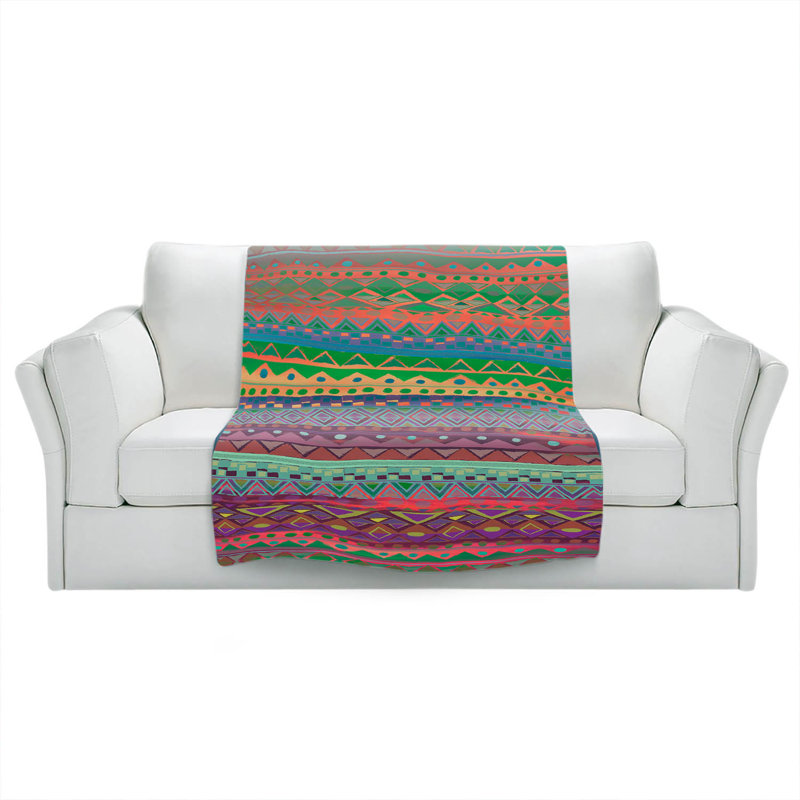  Couverture Ethnique Brazalet, 51 po x 60 po