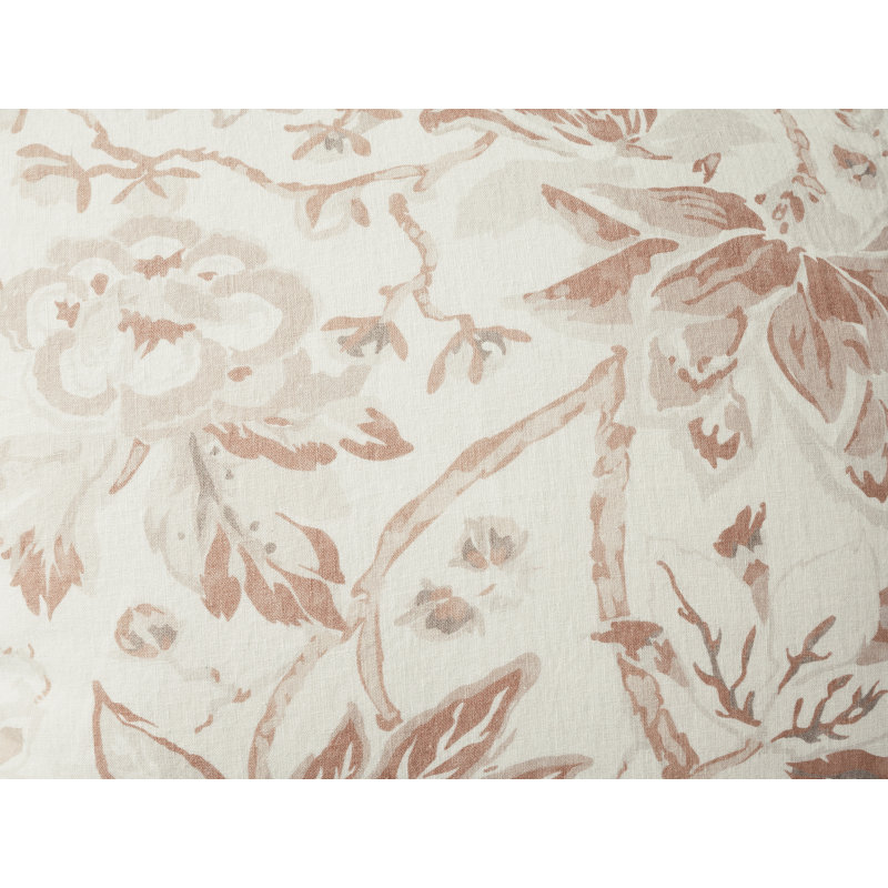 Taie décorative Sea Bloom, Naturel avec praline, Très grand lit
