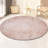 Round Anujin Solid Colour Hand Woven 115cm X 115cm Area Rug