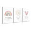 3 Piece Wrapped Canvas Wall Art