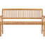 Dayne Solid Wood Teak Outdoor Bench