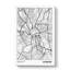 Map Coventry UK - Wrapped Canvas-61882076