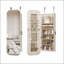 Armoire à bijoux avec miroir pleine longueur, porte ou fixation murale, rangement verrouillable, éclairage intérieur, forme irrégulière