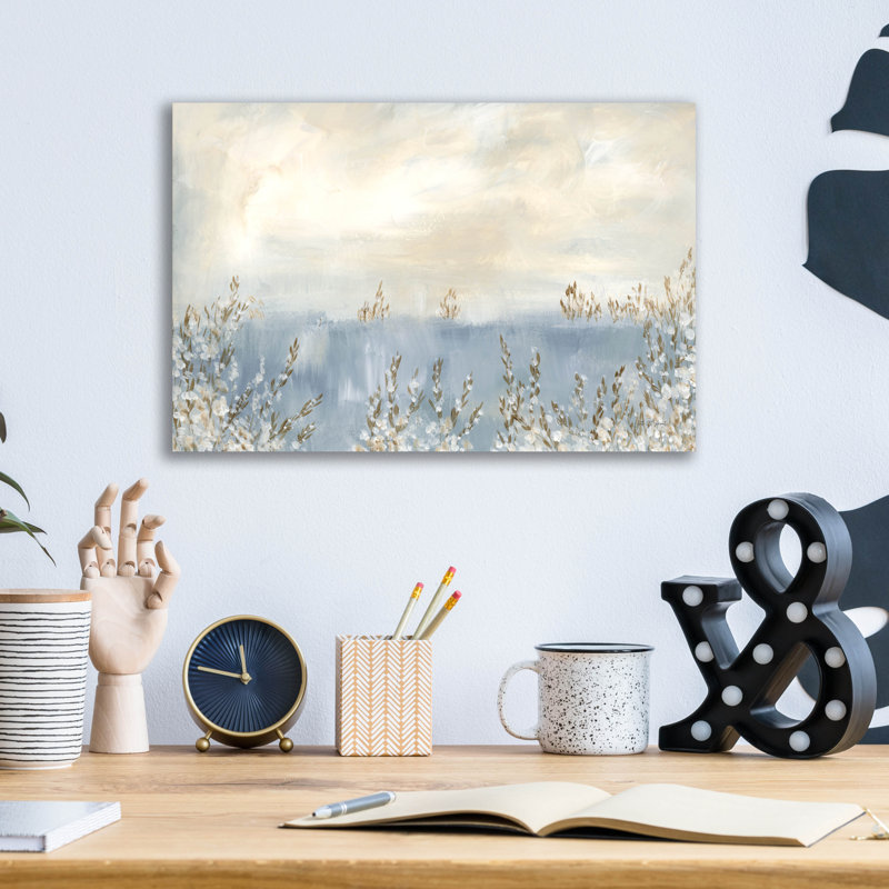 Art mural en verre Winston Porter «Serene Escape» par Yvette St. Amant, H 12 po x l 16 po x P 0,13 po