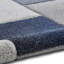 Jocelyn area rug Machine Woven Rectangle Grey/Blue-34294978