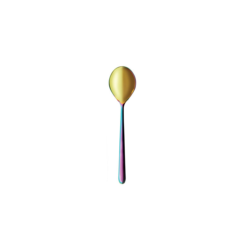 Linea Coffee Spoon - 12 Pieces, Rainbow