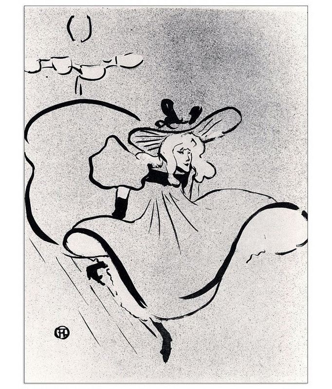 Henri De Toulouse-Lautrec - Wrapped Canvas Print, 80cm H x 60cm W x 1.8cm D