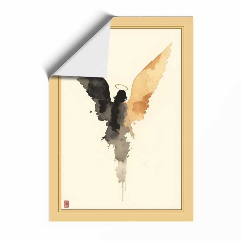 Wing In Flight Modern - Print, Unframed, A4 - 29.7 x 21.0 cm
