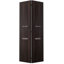 Porte pliante préfinie en bois manufacturé et en métal lambrissé-85363192-85363193