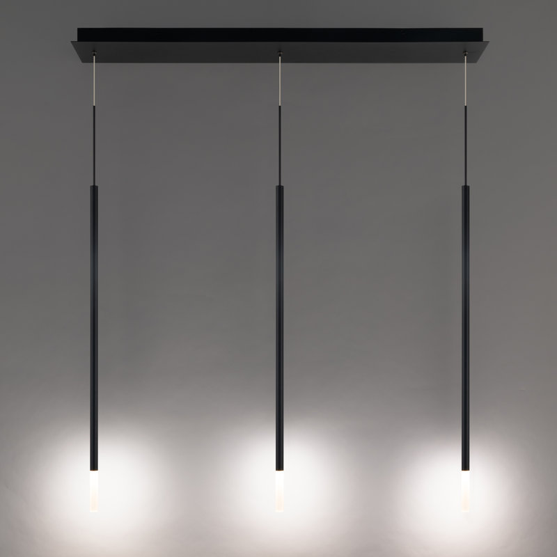 Viggo Linear Multi-Light 4-CCT Pendant, 40" H x 40" W x 5.5" D