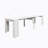 Multifunctional extendable console table