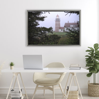 Socked In By Fog Floating Frame, design by Rick Berk