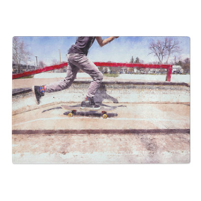 Skateboarding Chopping Board