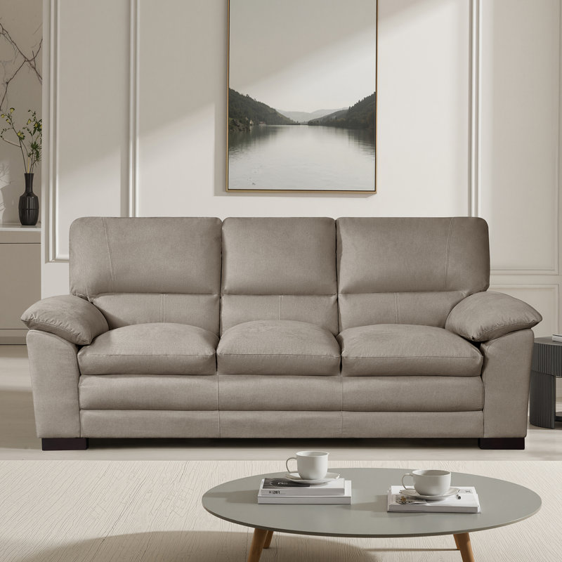 Alano 3 Seater Sofa, Brown, 3