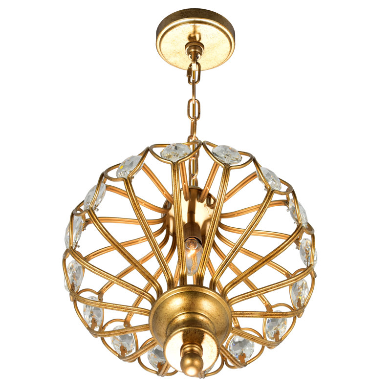 Luminaire suspendu traditionnel en bronze antique pour vestibule, chambre à coucher et couloir 12 po avec base E26 Hartz