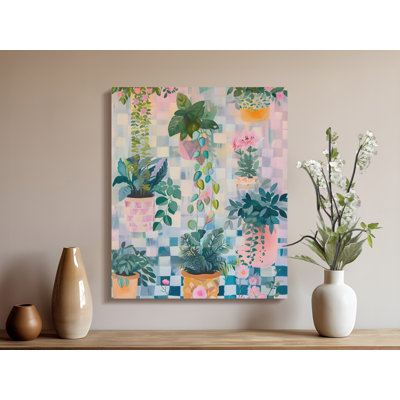 Deeko Wrapped Canvas Print