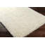 Tapis rectangulaire en laine noué à la main ivoire Shirlee-2047031520