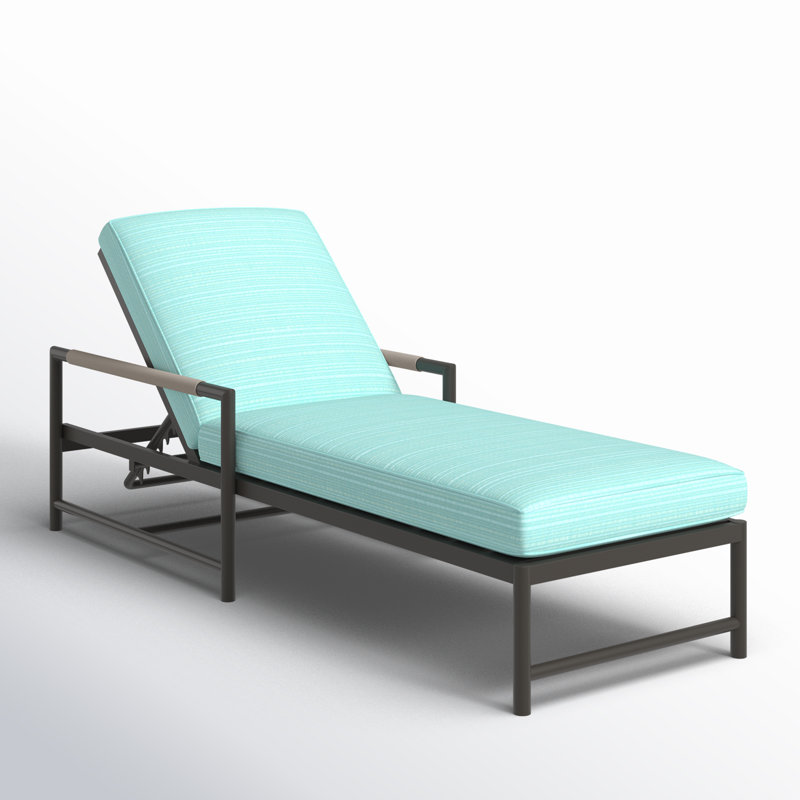 Méridienne Esme, Dupione Celeste Sunbrella®
