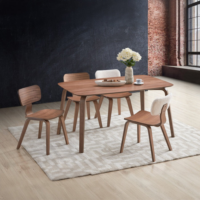 ACME Casson Dining Table, Walnut Finish