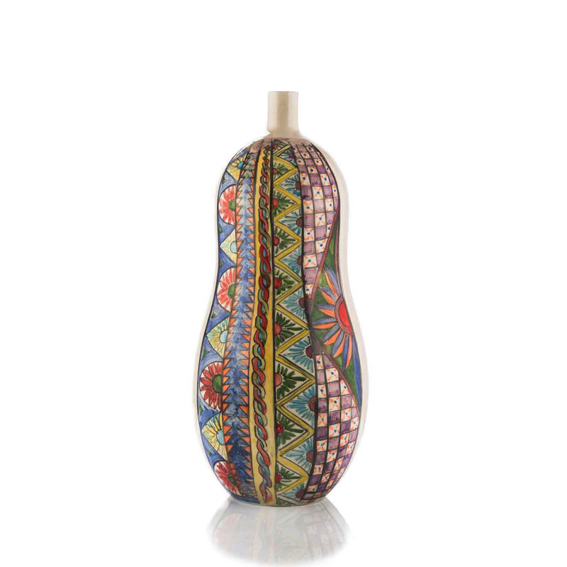 Cedarius Handmade Ceramic / Porcelain Table Vase, 20cm H x 9cm W x 9cm D