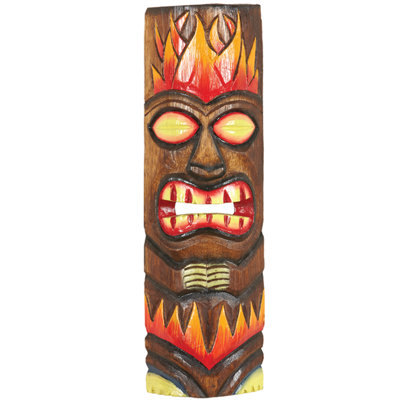 Magee Fire Tiki Mask Wall Décor