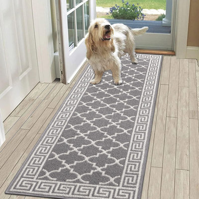 Geometric 60cm X 180cm Area Rug