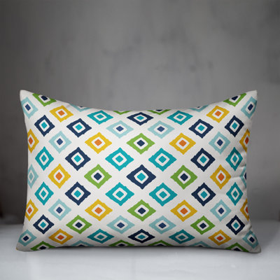Geometric Outdoor Throw Pillow