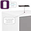 Frank Olsen Smart Click Range End Table with Built-In Outlets