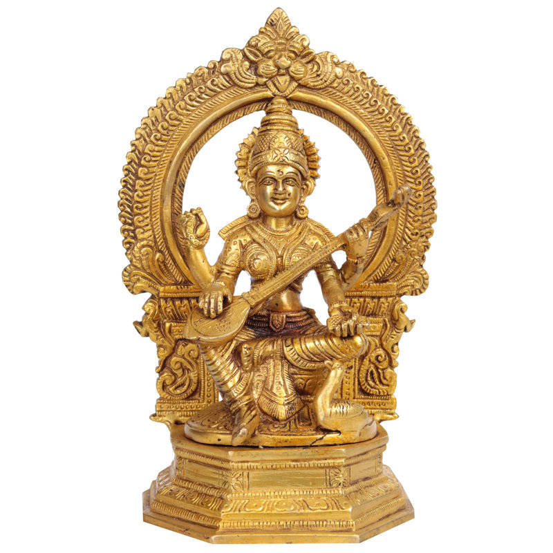 Déesse Saraswati avec Aureole