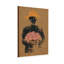 «Plants & Flowers Silhouette Man Hat Roses», reproduction d'art-706821314