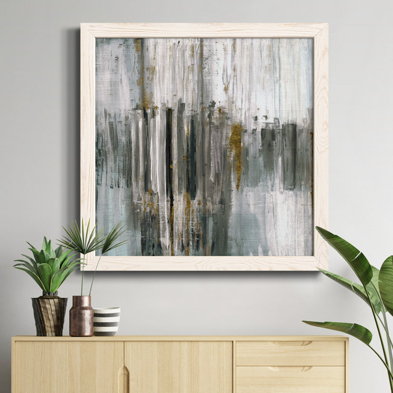 " La Vie ", 31.5" H x 31.5" W x 1" D, White