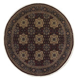 Manchuria One-of-a-Kind Round 8' X 8' Hand Knotted Area Rug