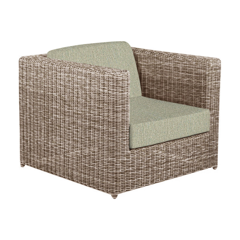 Sag Harbor Outdoor Lounge Chair, Demo Fog, Sag Harbor Oyster