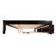 Lit plateforme en bois massif avec pied de lit et gigogne Kindig-23568912-23568911