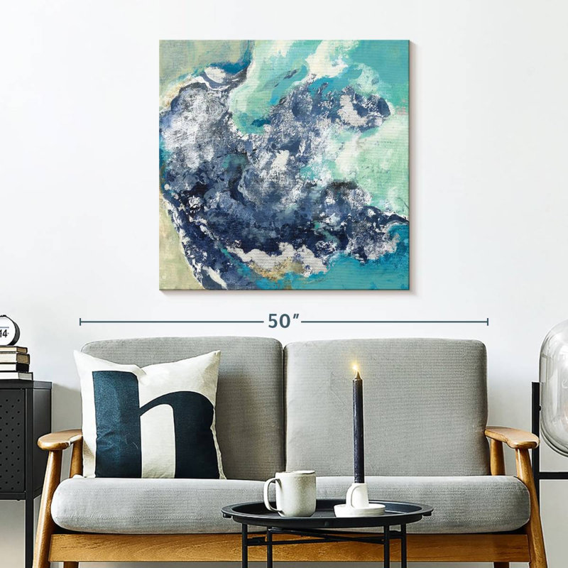 Turquoise Avery, 30'' H x 30'' W
