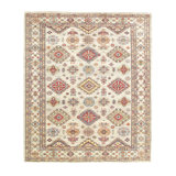 Oriental Area Rug in Ivory