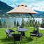 Kalahni 132'' Cantilever Umbrella