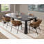 Atrop 102" Oak Wood Dining Table-1704923051