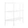 Not For Nothing 38'' W Powder Coated Aluminum Shelving Unit
