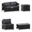 6 - Piece 6 - Person 48Cm L Outdoor Dining Set, UKFR Certified-2102007116