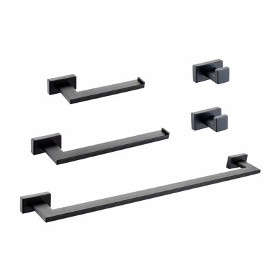 Ryeli 5 - Piece Bathroom Hardware Set