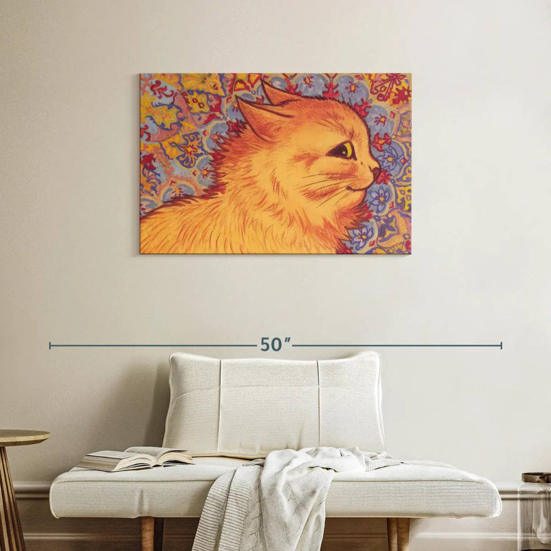 Profil de chat, H 24 po x l 36 po