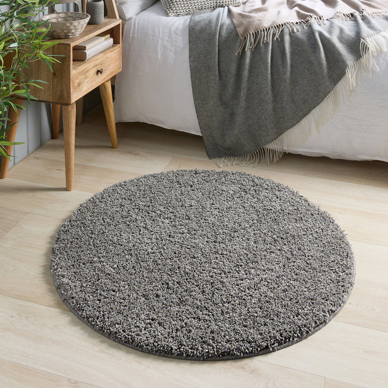 Machine Tufted Area Rug, Round 100 cm