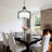 6 - Light Dimmable Drum Chandelier-439146174