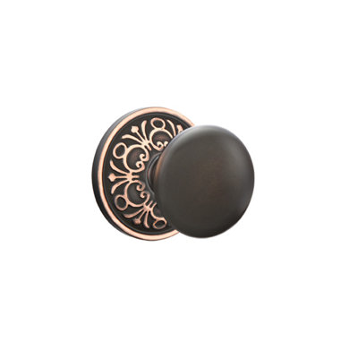 Passage Providence Knob with Lancaster Rose