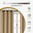 Betrand Solid Modern 4 Panels Room Darkening Grommet Rod Pockets Curtain Set-75001988-75001996